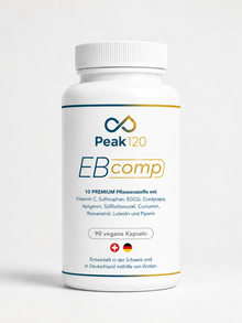 EBcomp – Pflanzenstoff-Komplex mit Vitamin C, 90 Kapseln