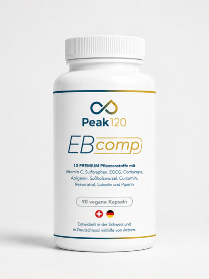 EBcomp – Pflanzenstoff-Komplex mit Vitamin C, 90 Kapseln