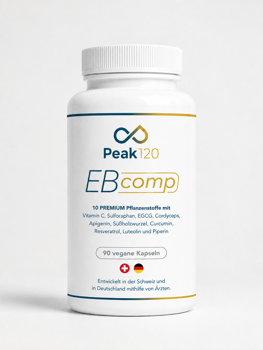 EBcomp – Pflanzenstoff-Komplex mit Vitamin C, 90 Kapseln