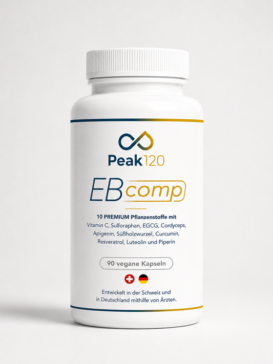 EBcomp – Pflanzenstoff-Komplex mit Vitamin C, 90 Kapseln