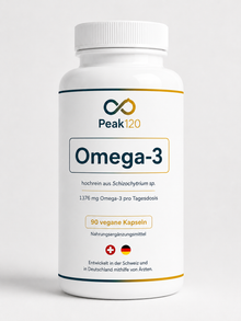 Omega-3 vegan aus Algen mit EPA & DHA, 90 Kapseln