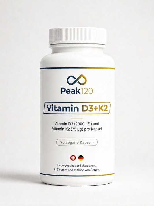 Vitamin D3+K2 (MK-7), 90 Kapseln