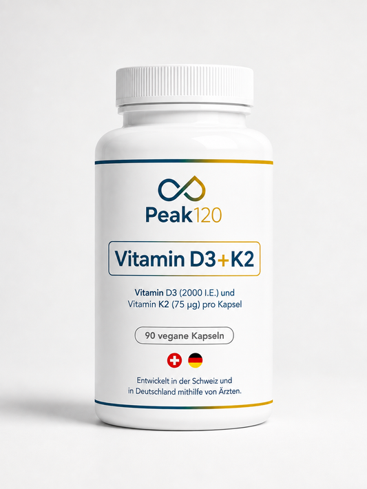 Vitamin D3+K2 (MK-7), 90 Kapseln