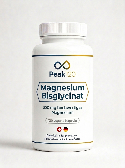 Magnesium Bisglycinat 300mg, 120 Kapseln