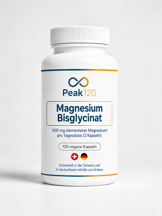 Magnesium Bisglycinat 300mg, 120 Kapseln