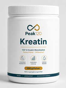 Kreatin Pulver 500g, Peak120, 166 Portionen